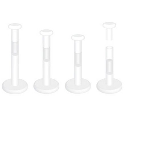 Clear bioflex retainer - bioflex, lip
