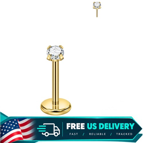 316l surgical steel labret - 316l,